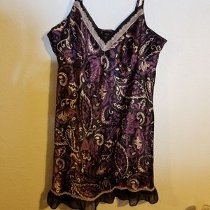 2/$10 chemise sale! 🔮 Purple Satin Chemise